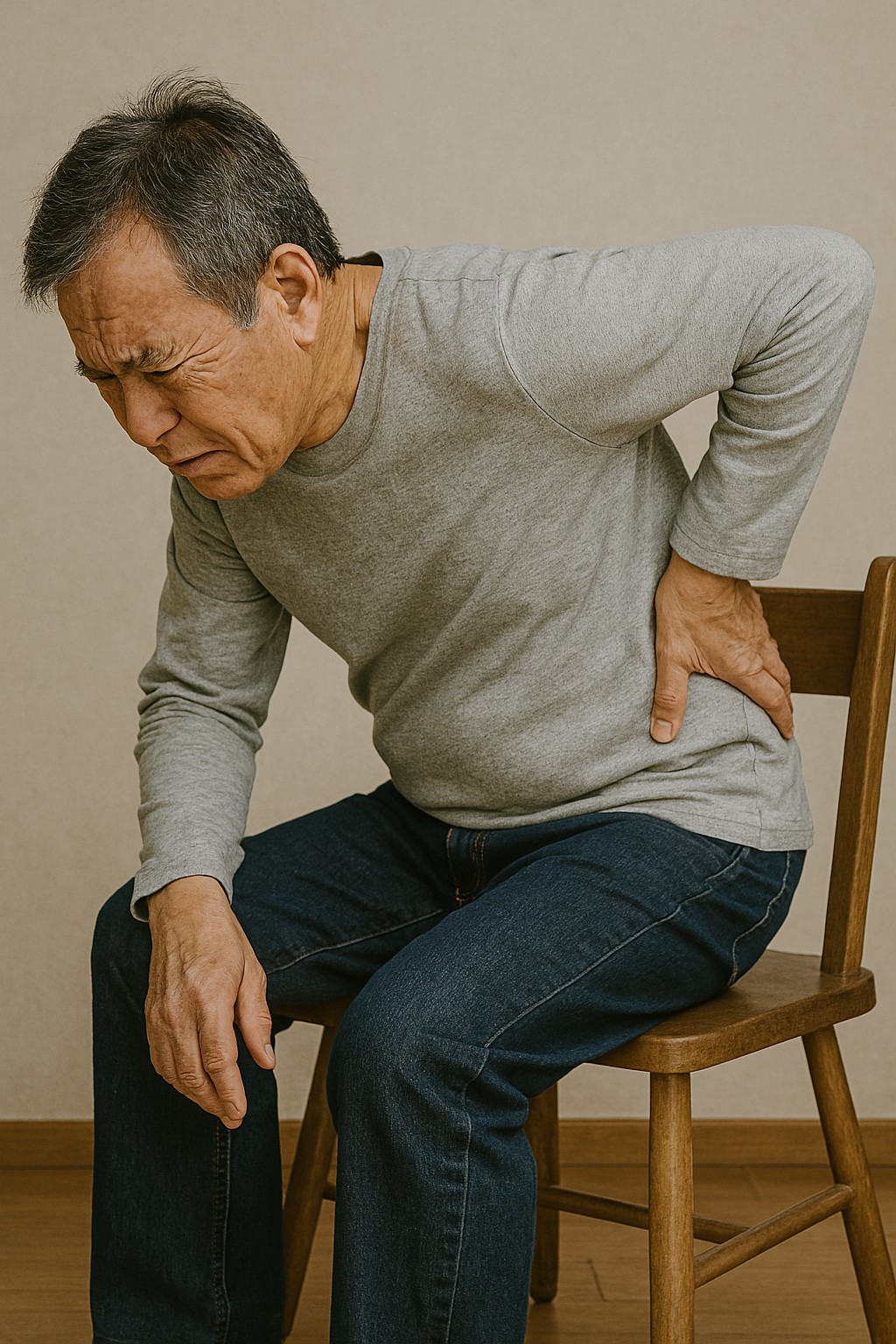 腰部脊柱管狭窄症 座って休む